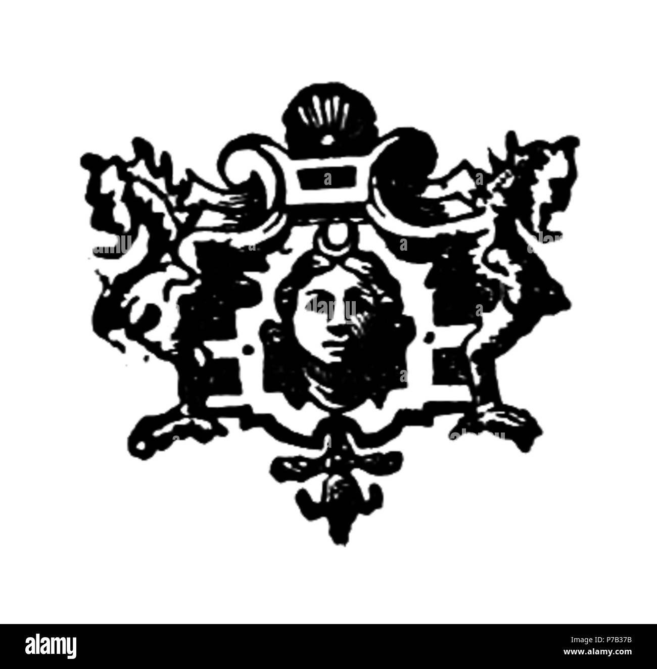 66 Recueil général des sotties, éd. Picot, tome I, page 104 N&amp;b Banque D'Images