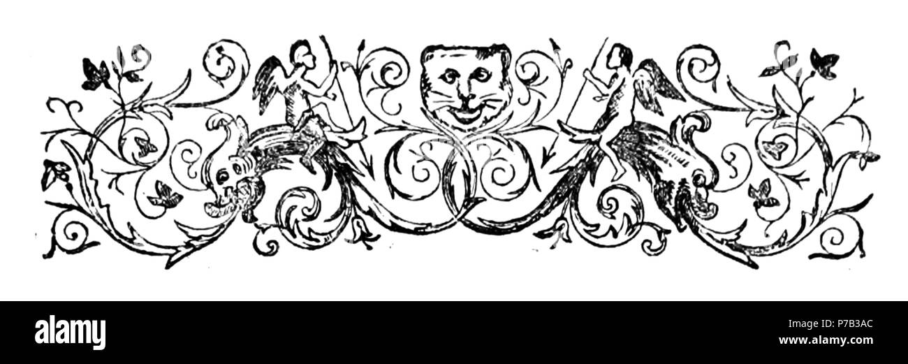 67 Recueil général des sotties, éd. Picot, tome I, page 281 N&amp;b Banque D'Images