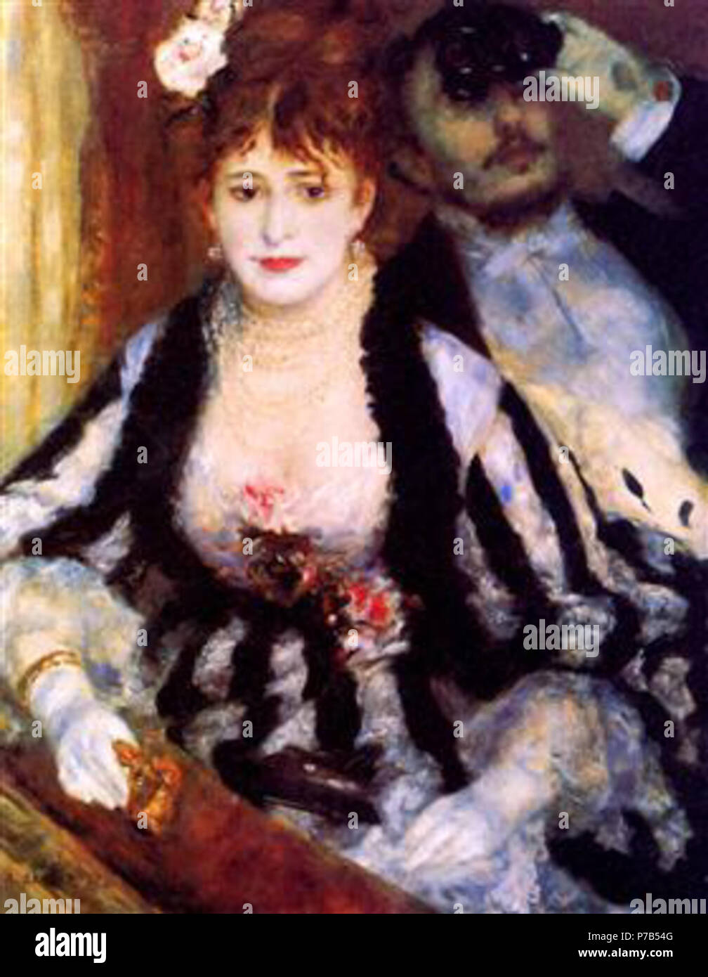 Travailler par Pierre-Auguste Renoir . avant 1919 72 - Le Renoir-box-1874.jpg !PinterestLarge Banque D'Images