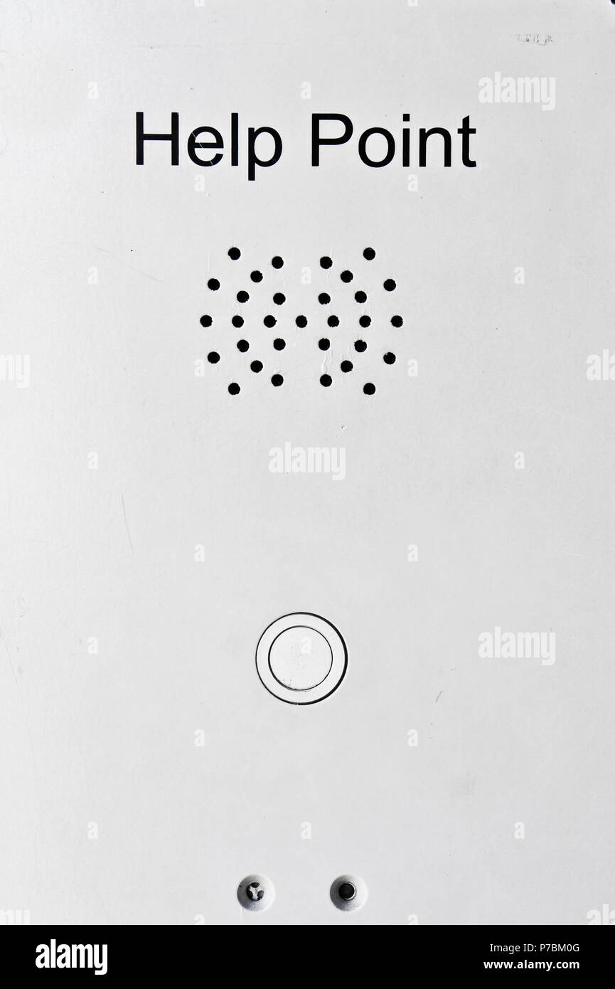 Partie d'un point d'alarme Banque D'Images