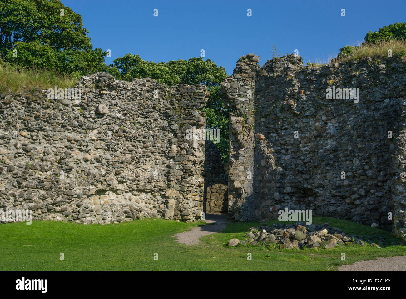 Old Inverlochy Castle près de Fort William. Banque D'Images