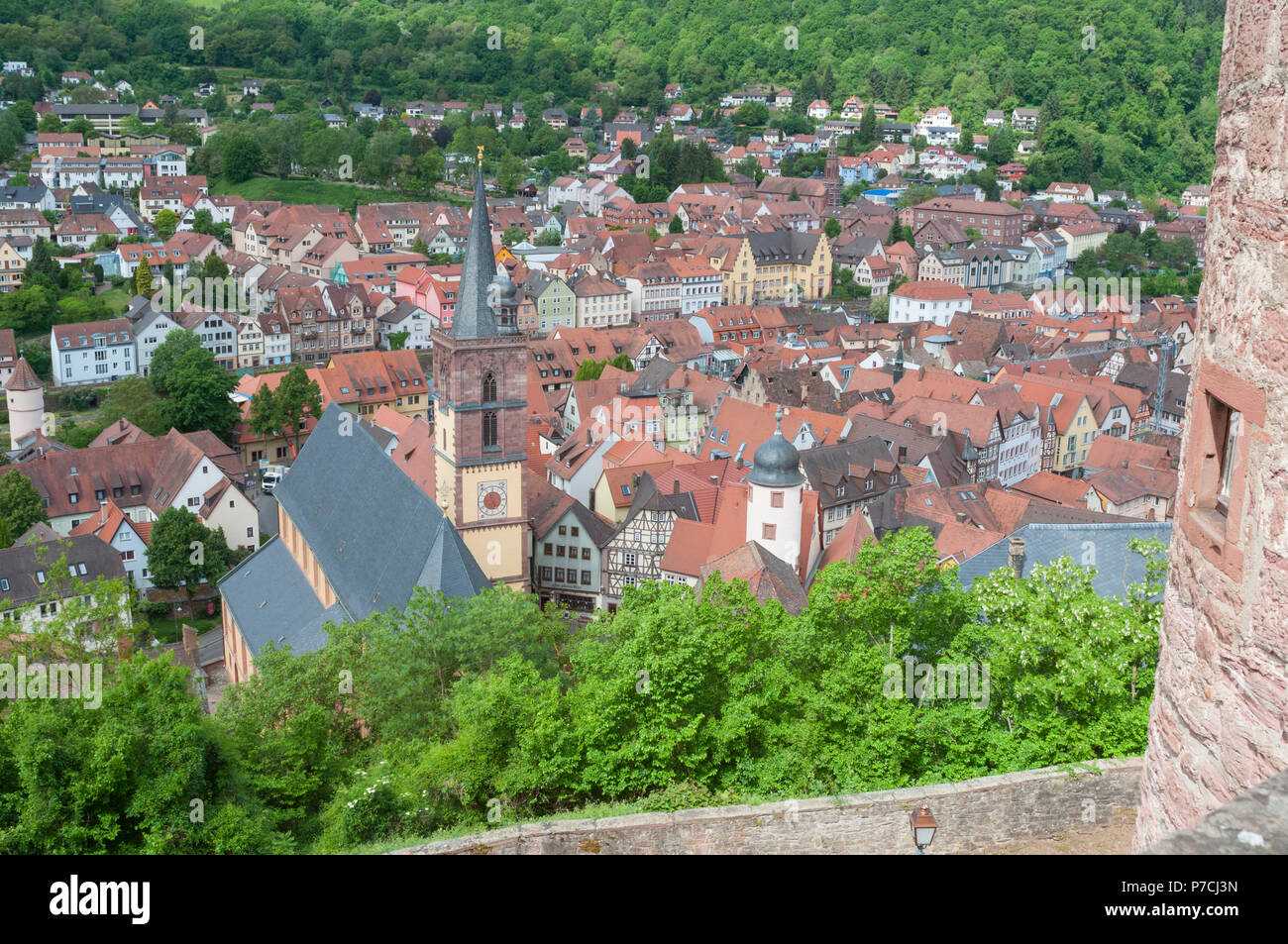 Vieille Ville Wertheim Main Tauber Odenwald Spessart Bade Wurtemberg Allemagne Heilbronn Franconia Photo Stock Alamy