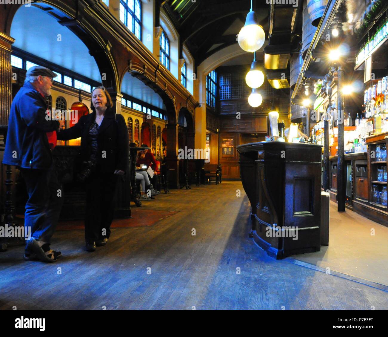 Cittie of York pub sur High Holborn, London, UK. Banque D'Images