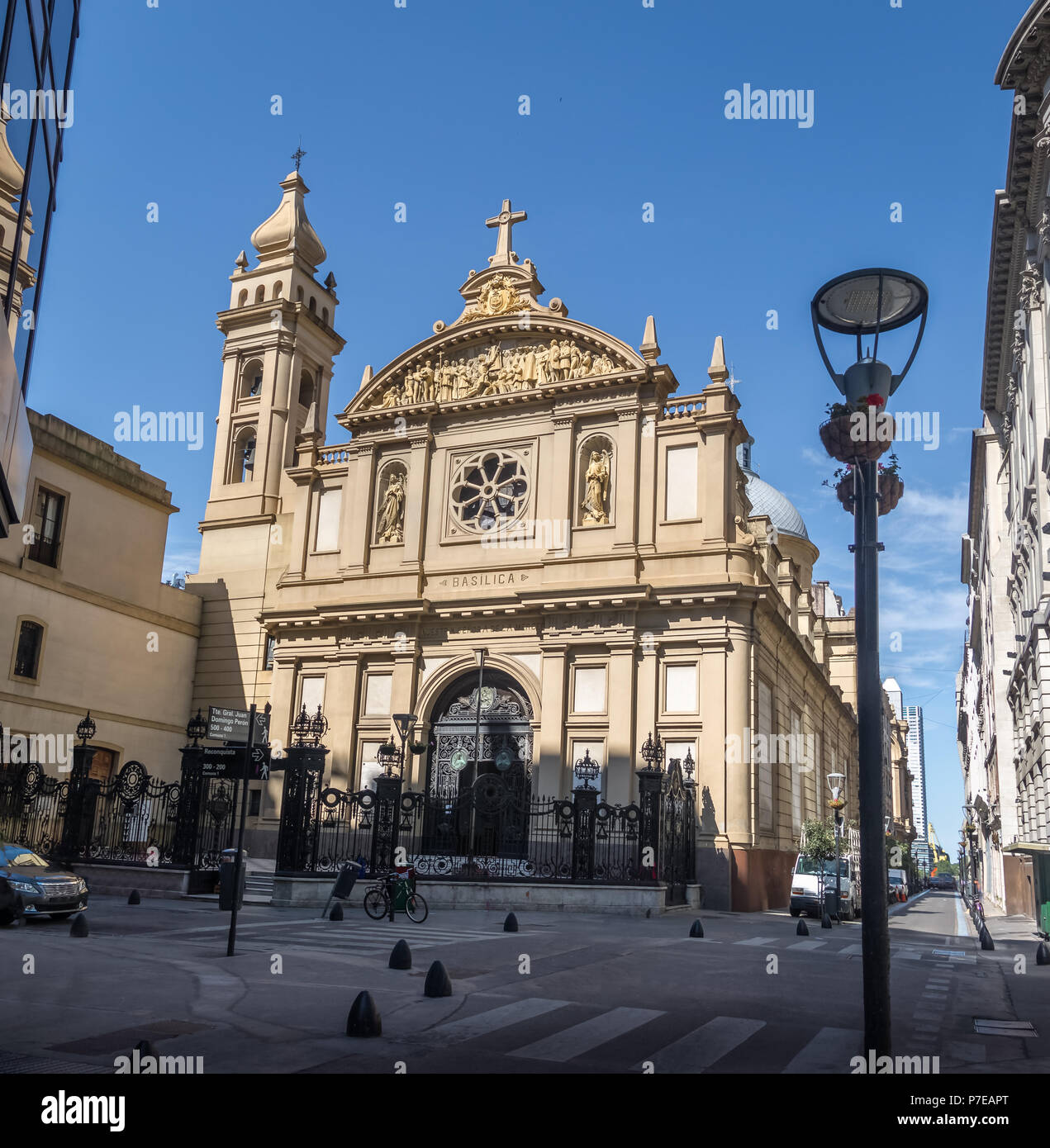 Basilica de Nuestra Senora de la Merced Church - Buenos Aires, Argentine Banque D'Images