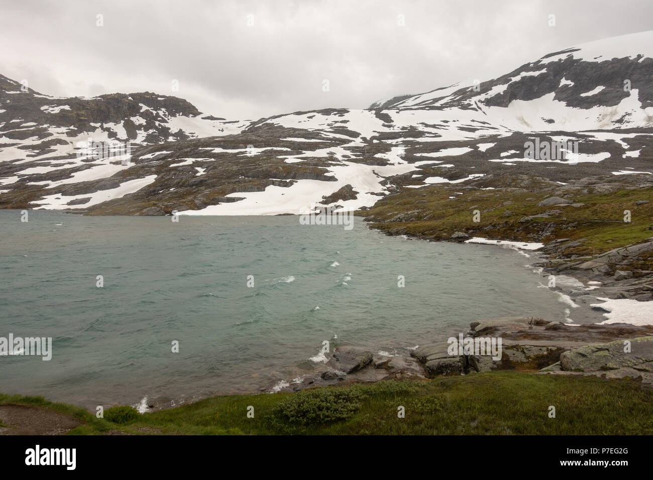 Lac Djupvatn à Geiranger Norvège Banque D'Images