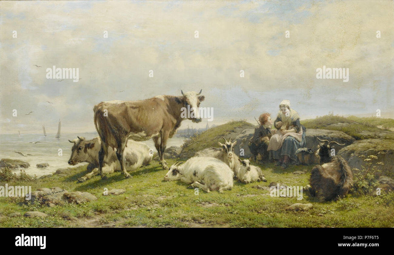 2017-02 Andre Plumot - leur pain quotidien. Banque D'Images