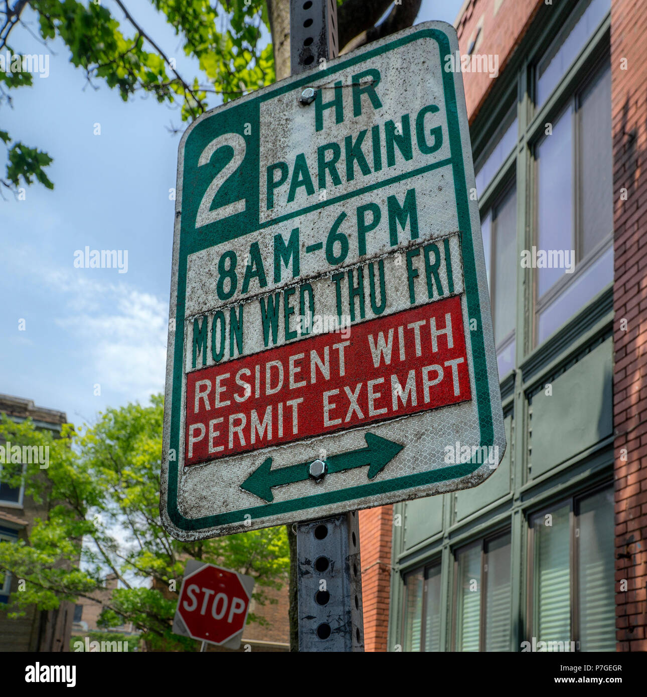 Parking gratuit pour les résidents sale sign Banque D'Images
