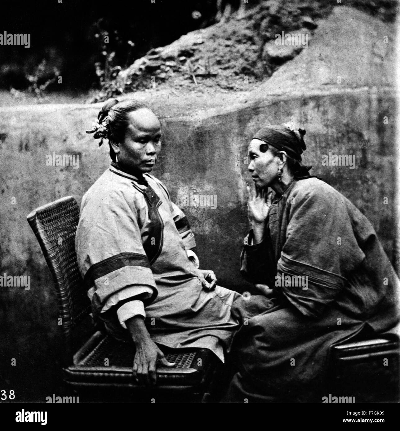 Anglais : photographie de John Thomson. Voir détail sur le lien ci-dessous. Avant 1898 160 1 pied Banque D'Images