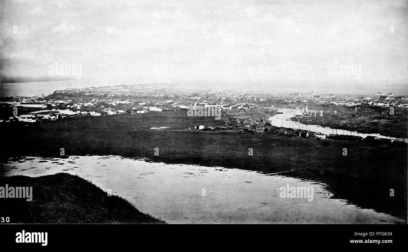 Anglais : photographie de John Thomson. Voir détail sur le lien ci-dessous. Avant 1898 160 étrangers, 1 de HANKOW Banque D'Images