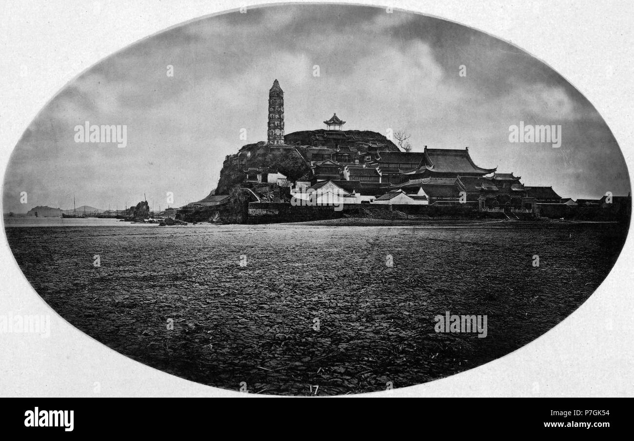 Anglais : photographie de John Thomson. Voir détail sur le lien ci-dessous. Avant 1898 174 GOLDEN ISLAND Banque D'Images
