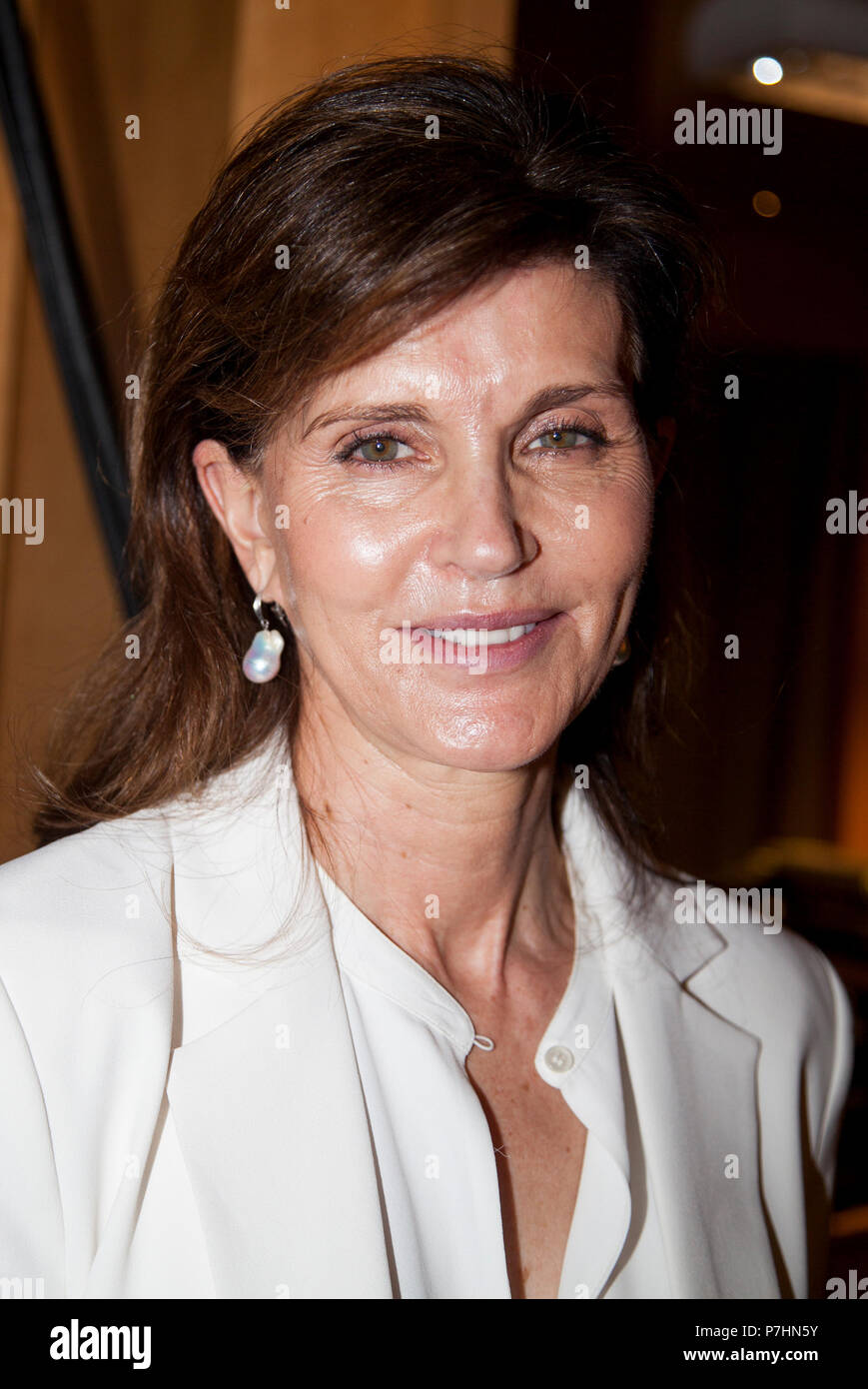 ANNA TRÔNE-HOLST CHEF suédois pour chambre de commerce américaine à New York 2018 Banque D'Images