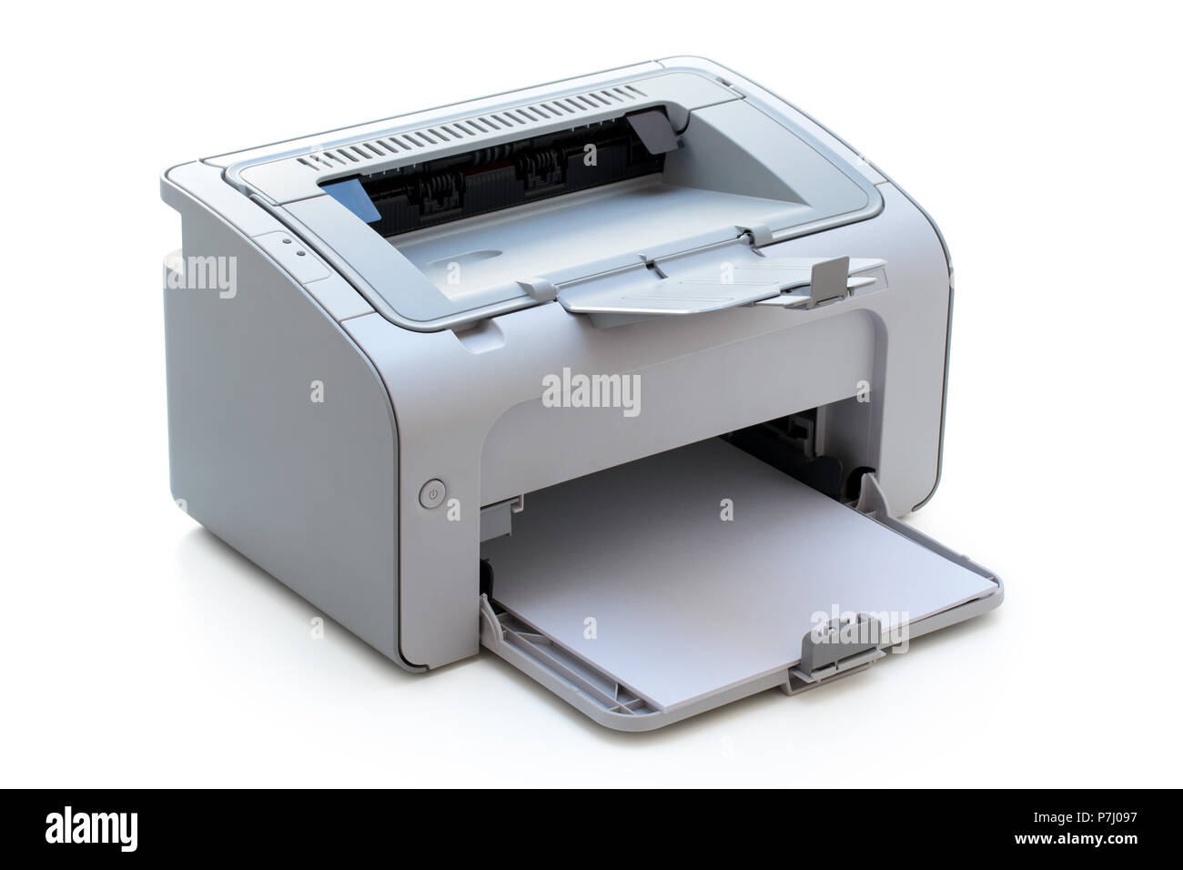 Imprimante laser compacte moderne isolée sur fond blanc 16865070 Photo de  stock chez Vecteezy