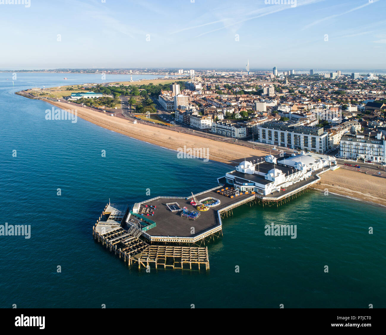 South Parade Pier Southsea Banque D'Images