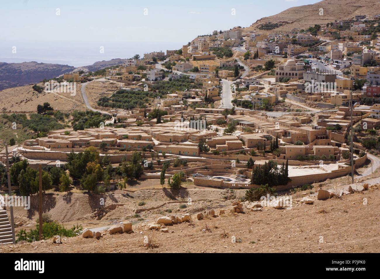 Petra. Enclave archéologique importante en Jordanie. Nabateo Capital del Antiguo reino. Banque D'Images