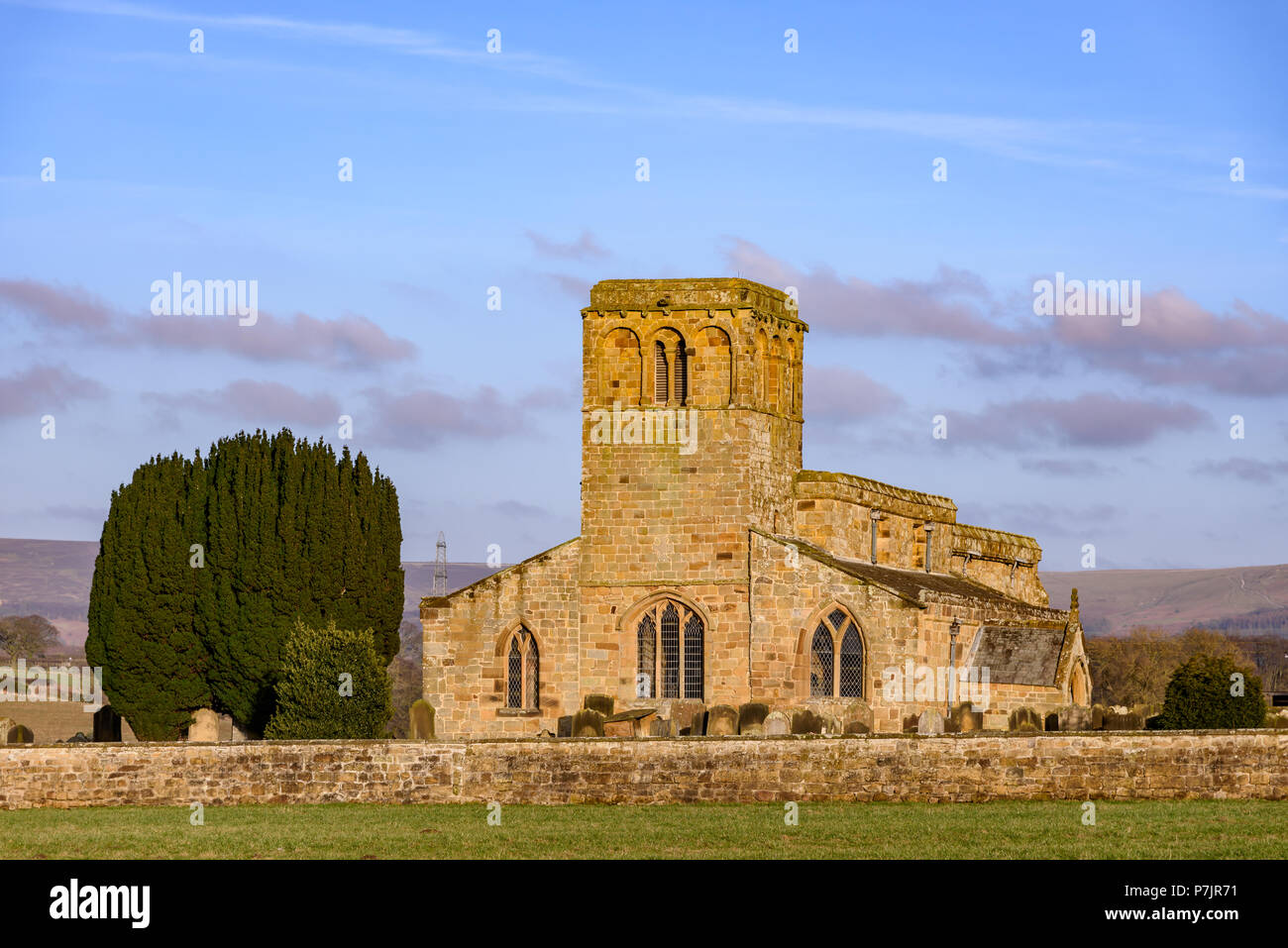 L'église St Mary Leake est une belle église classée 1 e année à l'abri des North York Moors. Banque D'Images