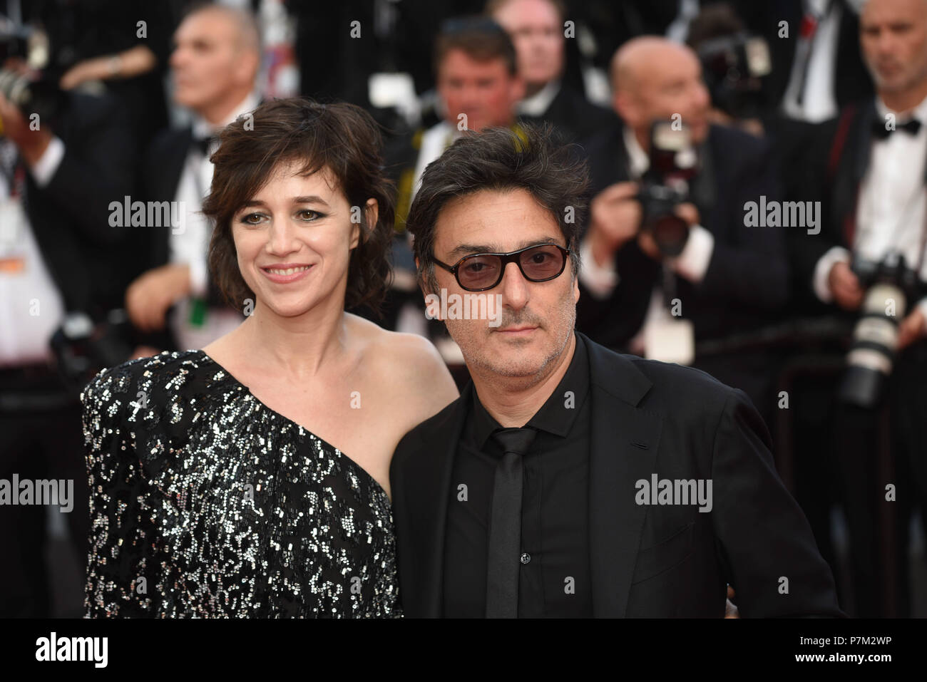 charlotte gainsbourg yvan attal cannes banque d image et photos alamy