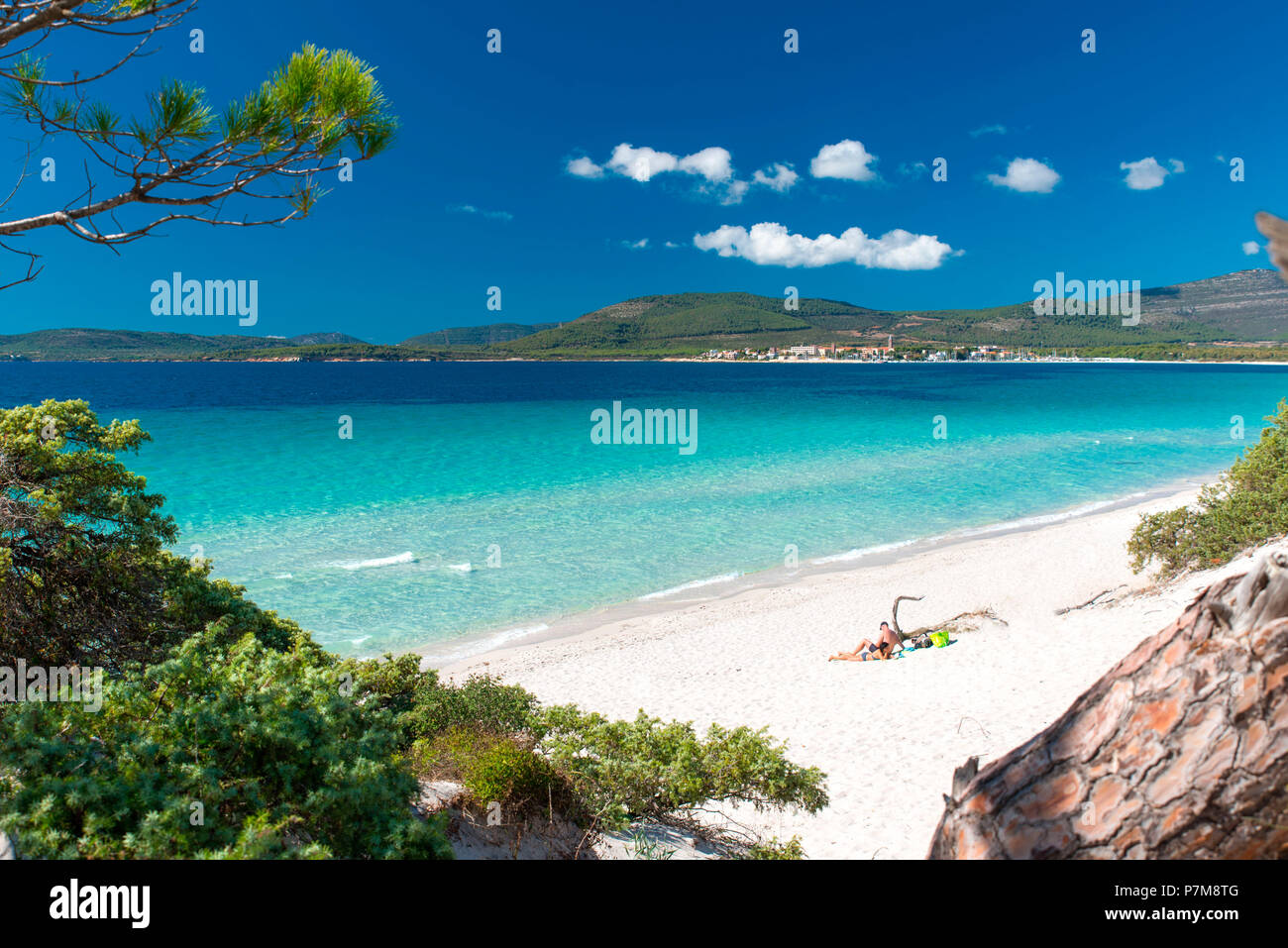 pix Sardaigne Alghero Plage alamy
