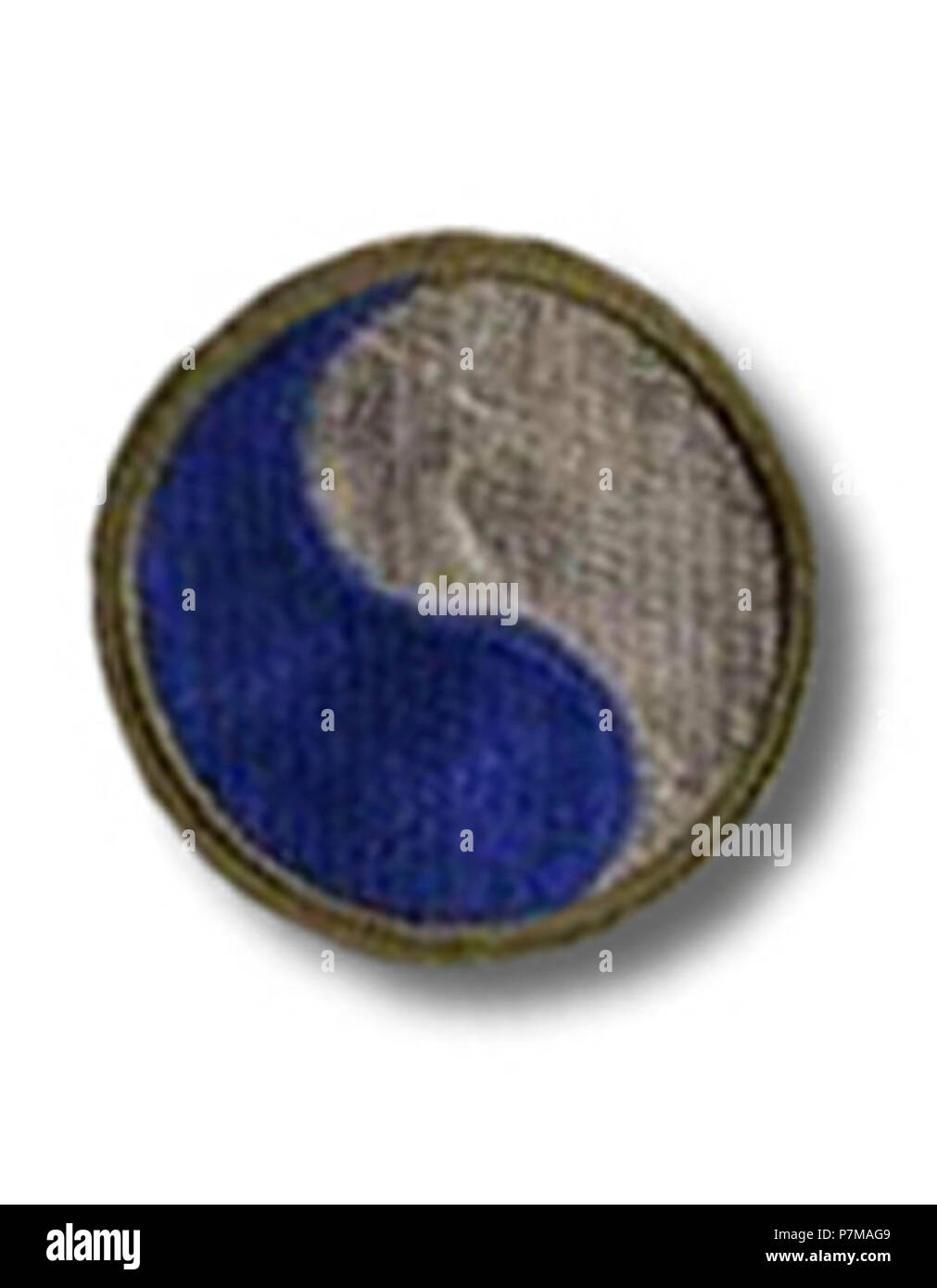 29e div Inf patch. Banque D'Images