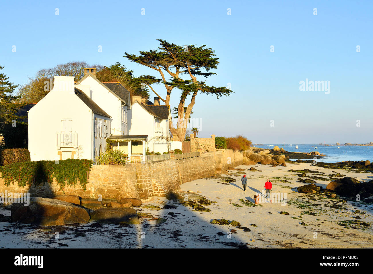 La France, Finistère, Pays des Abers, Côte des Légendes, Brignogan