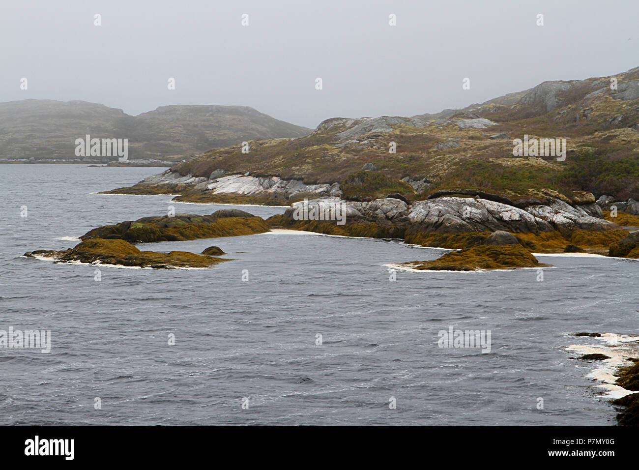 Carnet de Voyages, Terre-Neuve, Canada, Paysages et panoramiques, province canadienne, 'The Rock', Banque D'Images