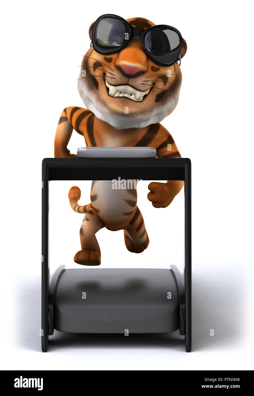 Fun tiger Banque D'Images