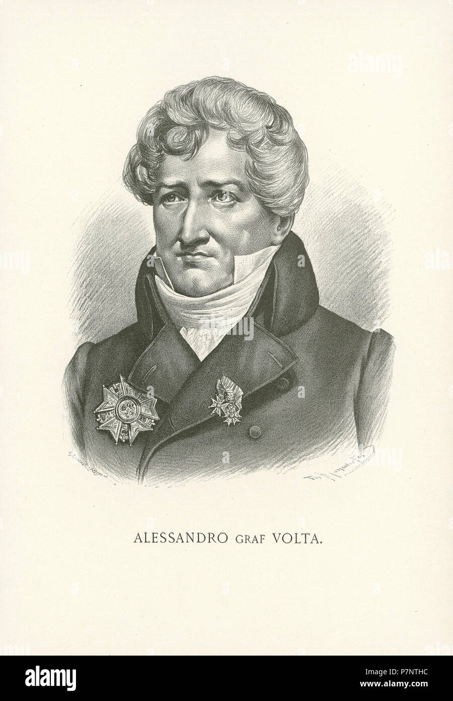 150 ETH-bib-Volta, Alessandro (1745-1827)-Portrait-Portr 10940 Banque D'Images 150 ETH-bib-Volta, Alessandro (1745-1827)-Portrait-Portr 10940 Banque D'Images