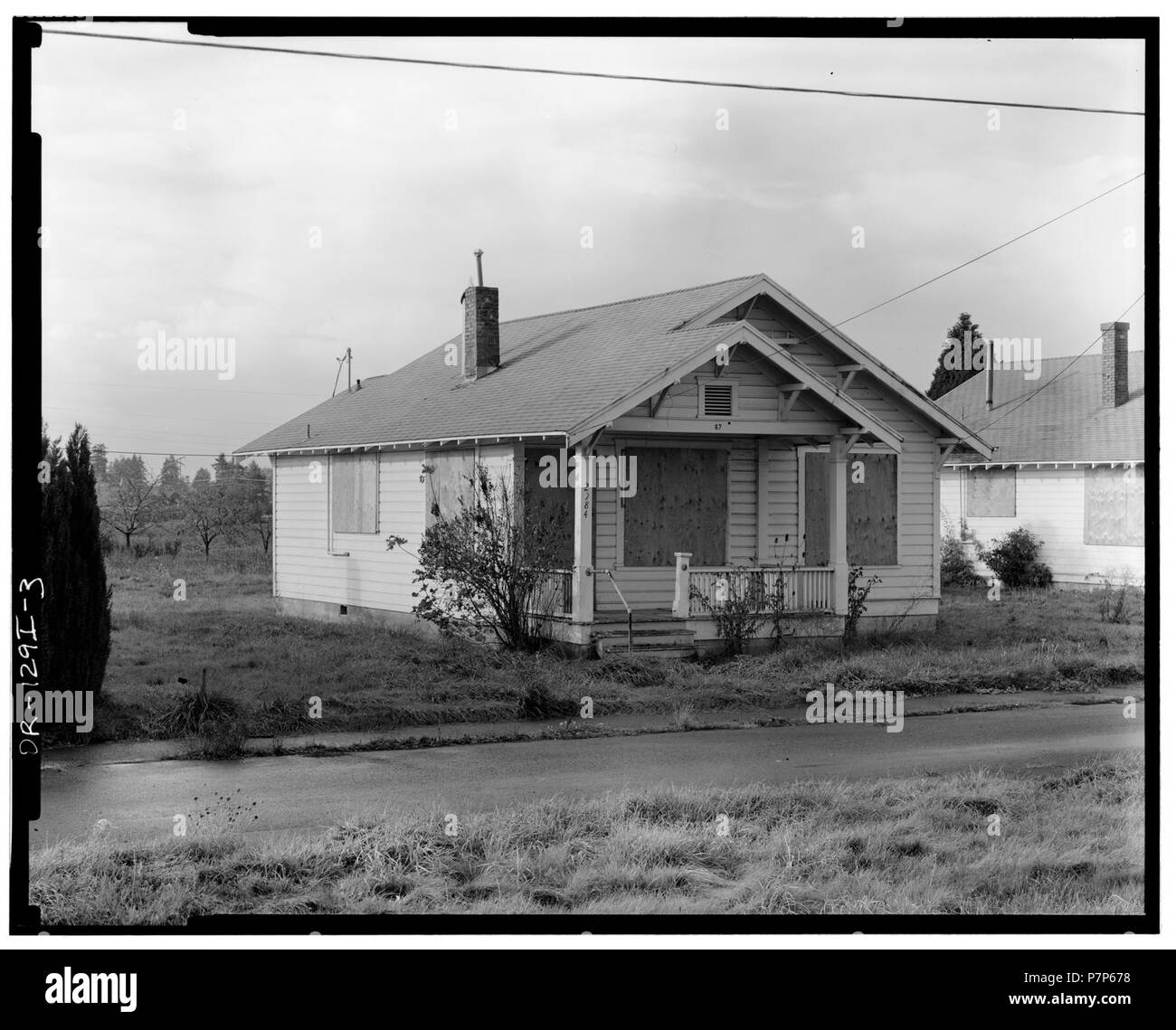 2984 Misty Street - vue depuis le nord-est - Indian School Chemawa - Salem en Oregon. Banque D'Images