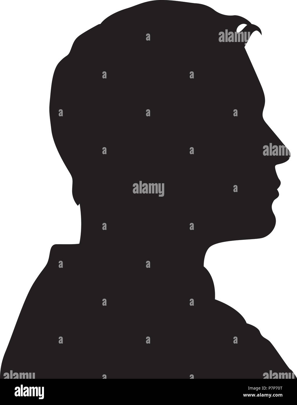 Homme silhouette homme Banque de photographies et d’images à haute ...