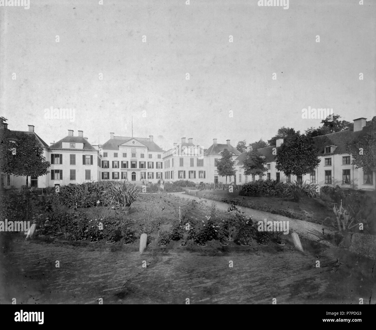 Nederlands : Paleis Het Loo . 29 janvier 2015, 10:25:58 300 le Palais Het Loo, Heinrich Wilhelm Wollrabe de porte Banque D'Images