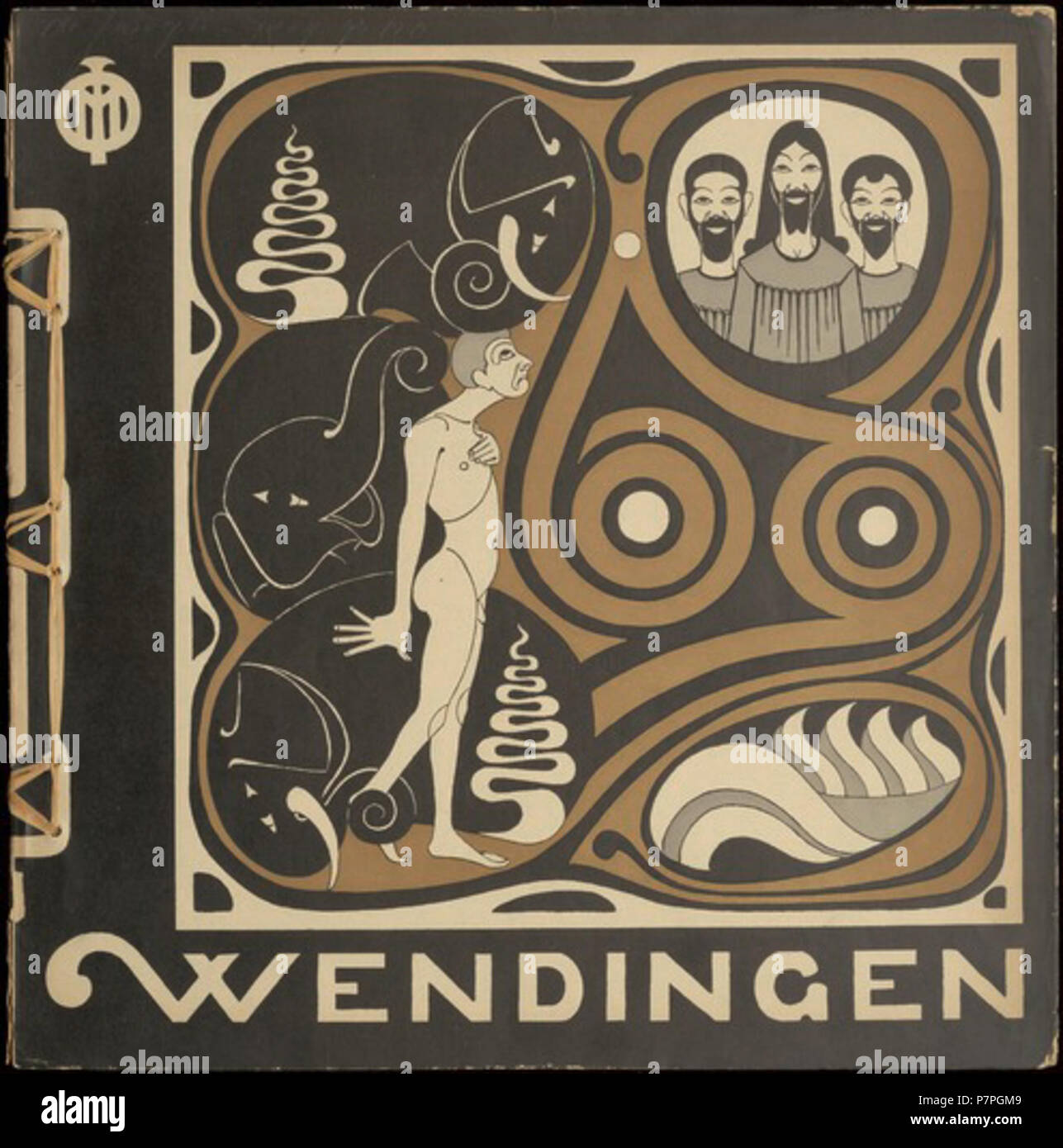 N/A. N/A 398 Wendingen1923MendesDaCosta Banque D'Images