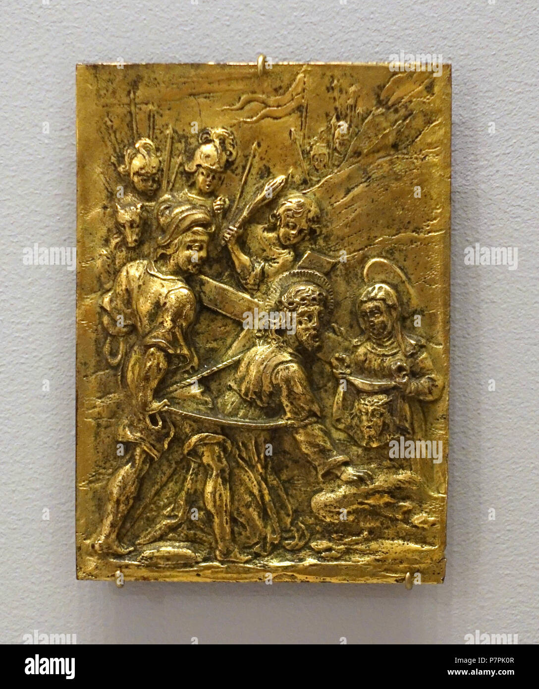 N/A. N/A 398 route vers Calgary, artiste inconnu, l'Allemagne, 16e siècle, bronze - Busch-Reisinger Museum, Harvard University - DSC01011 Banque D'Images