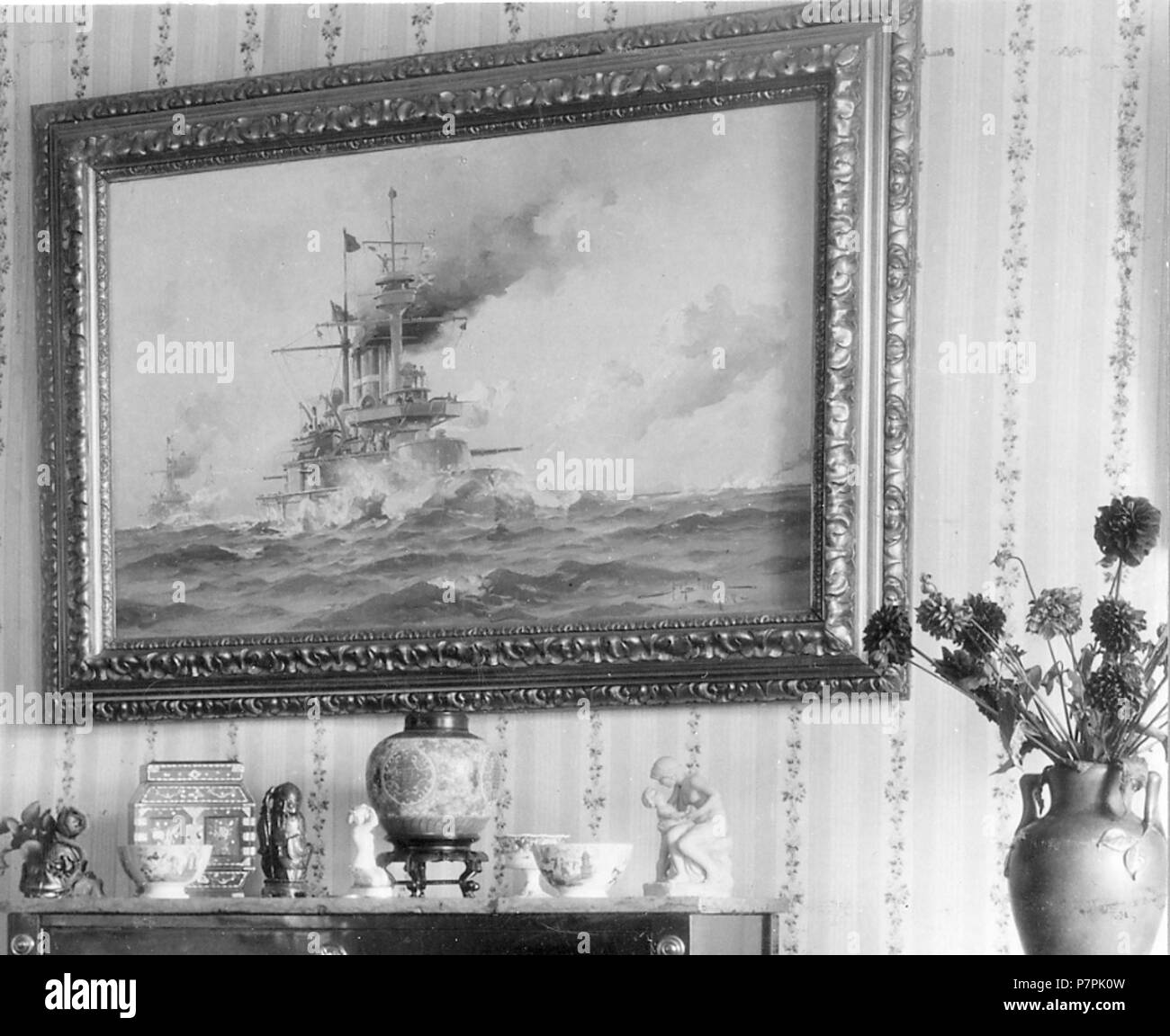 260 Marinmotiv-Stridsskjutning - O - 11686 Hultsfredsfestivalen museet Banque D'Images