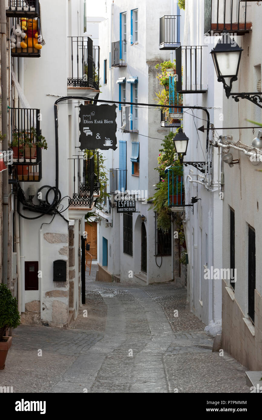 Ruelle de la vieille ville Banque D'Images