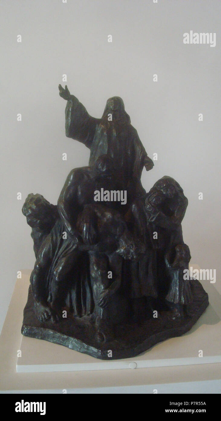 Español : 'upervivencia' (1910), escultura de Juan Ramón Bonilla (1882-1944). Colección del Museo de Arte Costarricense. . 17 mai 2015, 11:35:45 358.Superviv JRB.CR Banque D'Images
