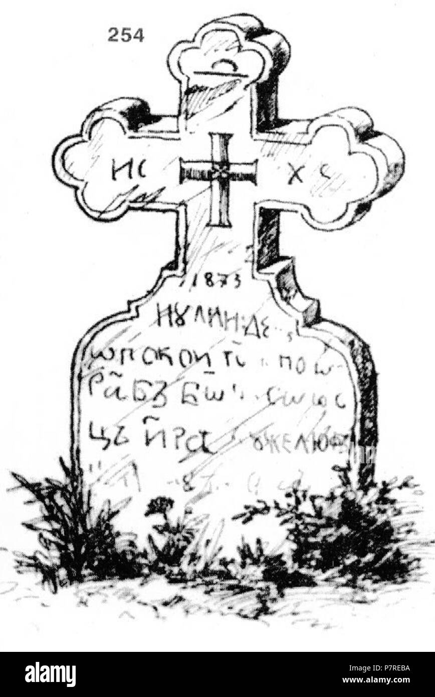 : 254. - , " ' . . , .  ; , ; . - ; ; , , . . 1873 .  : 12x54x19 . 19.IV.1917 . (. 6, . 19.) . 19 avril 1917 207 Ivan Enchev-Vidyu Bulgarian Folk traverse 254 Banque D'Images