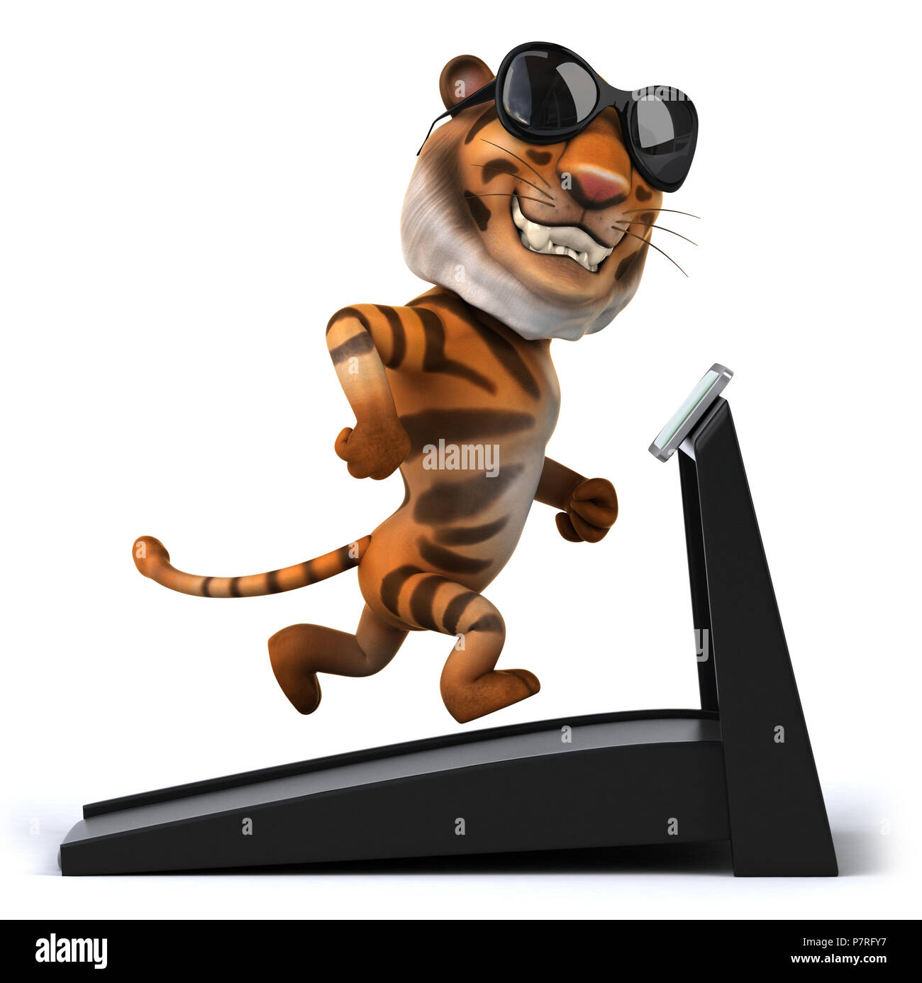 Fun tiger Banque D'Images