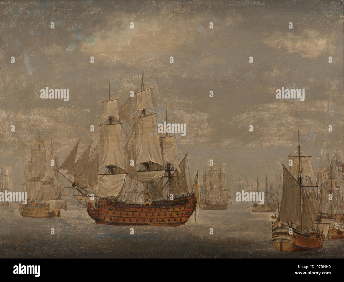 260 Marinmotiv-Linjeskepp tredäckare, Svensk Hultsfredsfestivalen museet - O - 04120 Banque D'Images