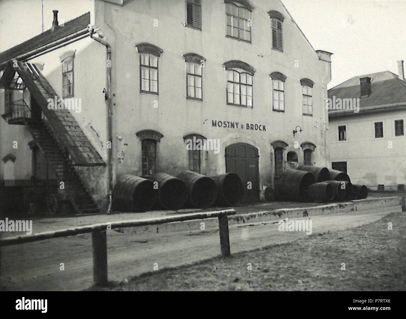 323 Mostny Likörfabrik Puchheim und Brück 1936 Banque D'Images