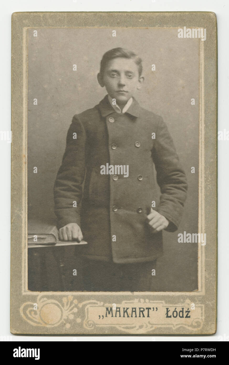 413 MMŁ, fotografia portret., "je", Makart-395-AWERS Banque D'Images