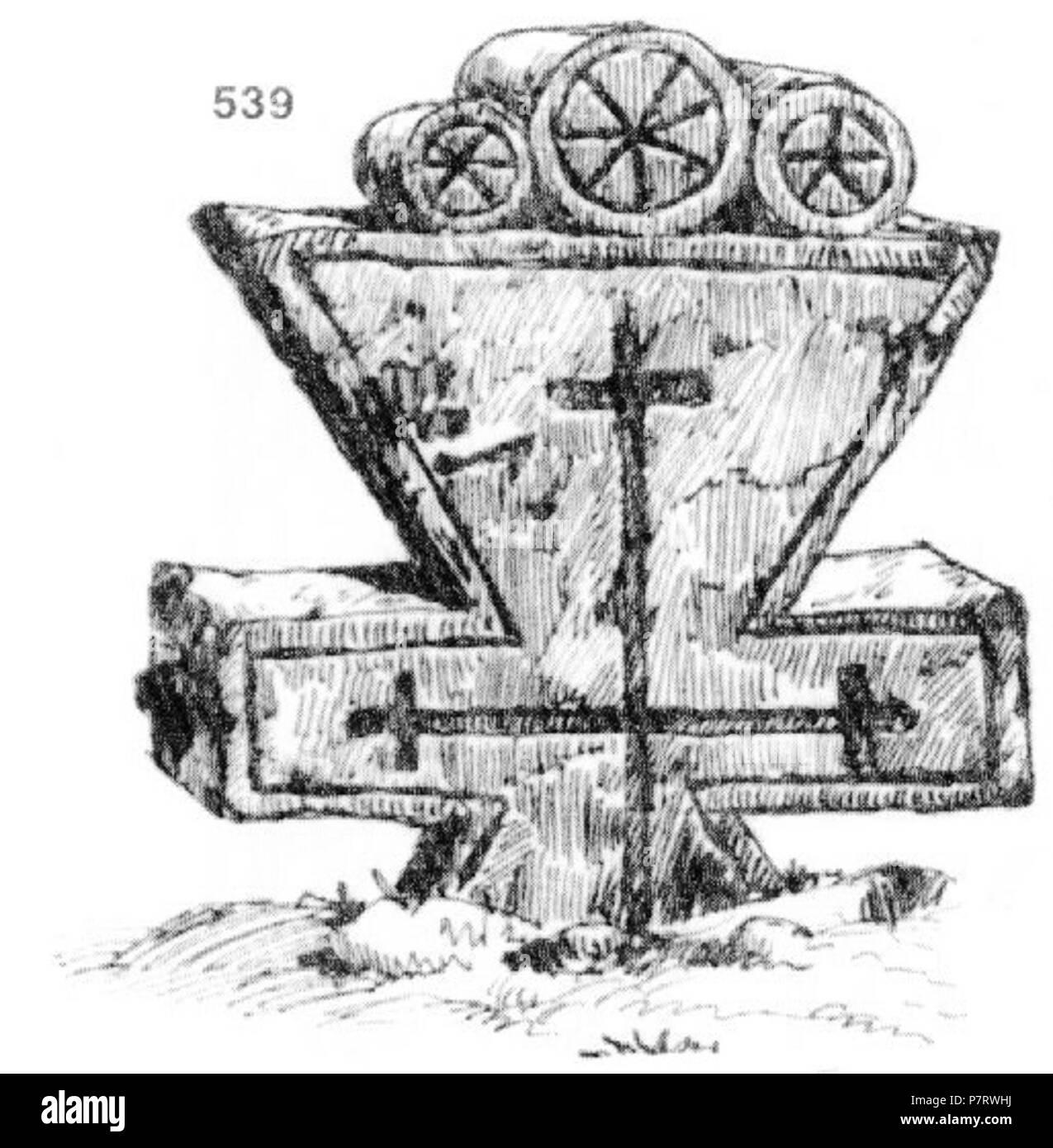 : 539. - , , . ; , . , . . , , . - - . . , . : 65417. 28.VIII. 1921 . (. 11, . 55.) . 28 août 1921 Ivan 208 Enchev-Vidyu Bulgarian Folk traverse 539 Banque D'Images