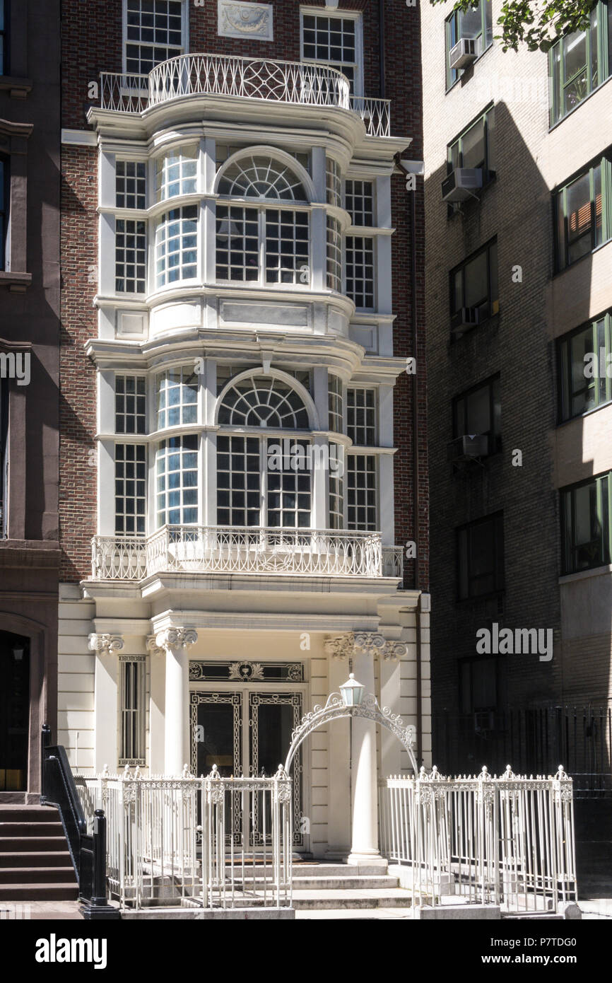 The Collectors Club of New York, E. 35th St, NYC, USA 2018 Banque D'Images