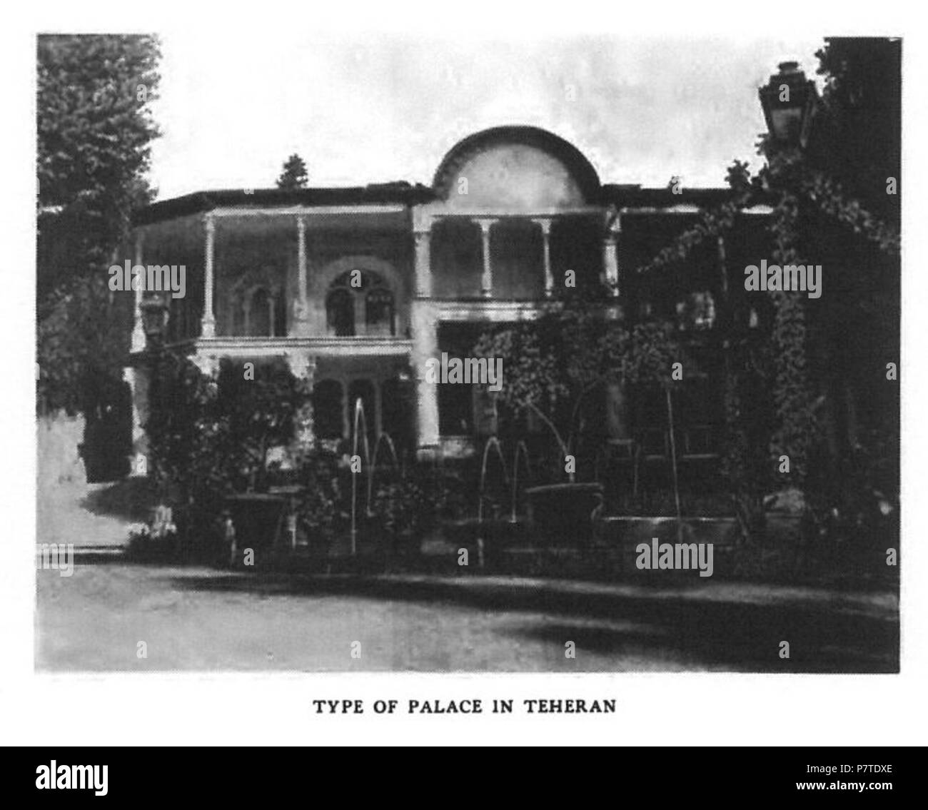 N/A. N/A 380 Type de Palace à Téhéran Banque D'Images