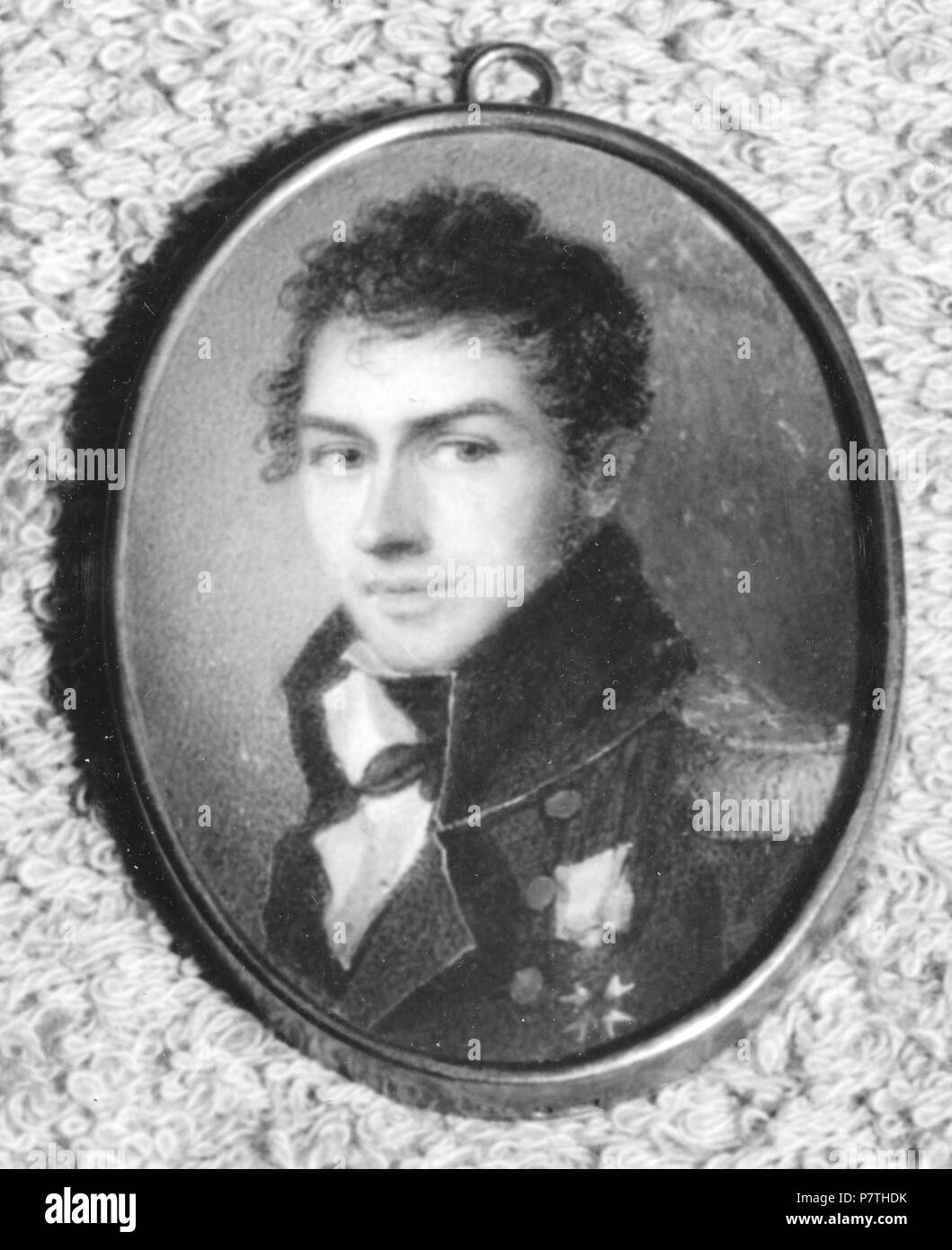 318 Porträtt, miniatyr Hultsfredsfestivalen museet - O - 09991 Banque D'Images