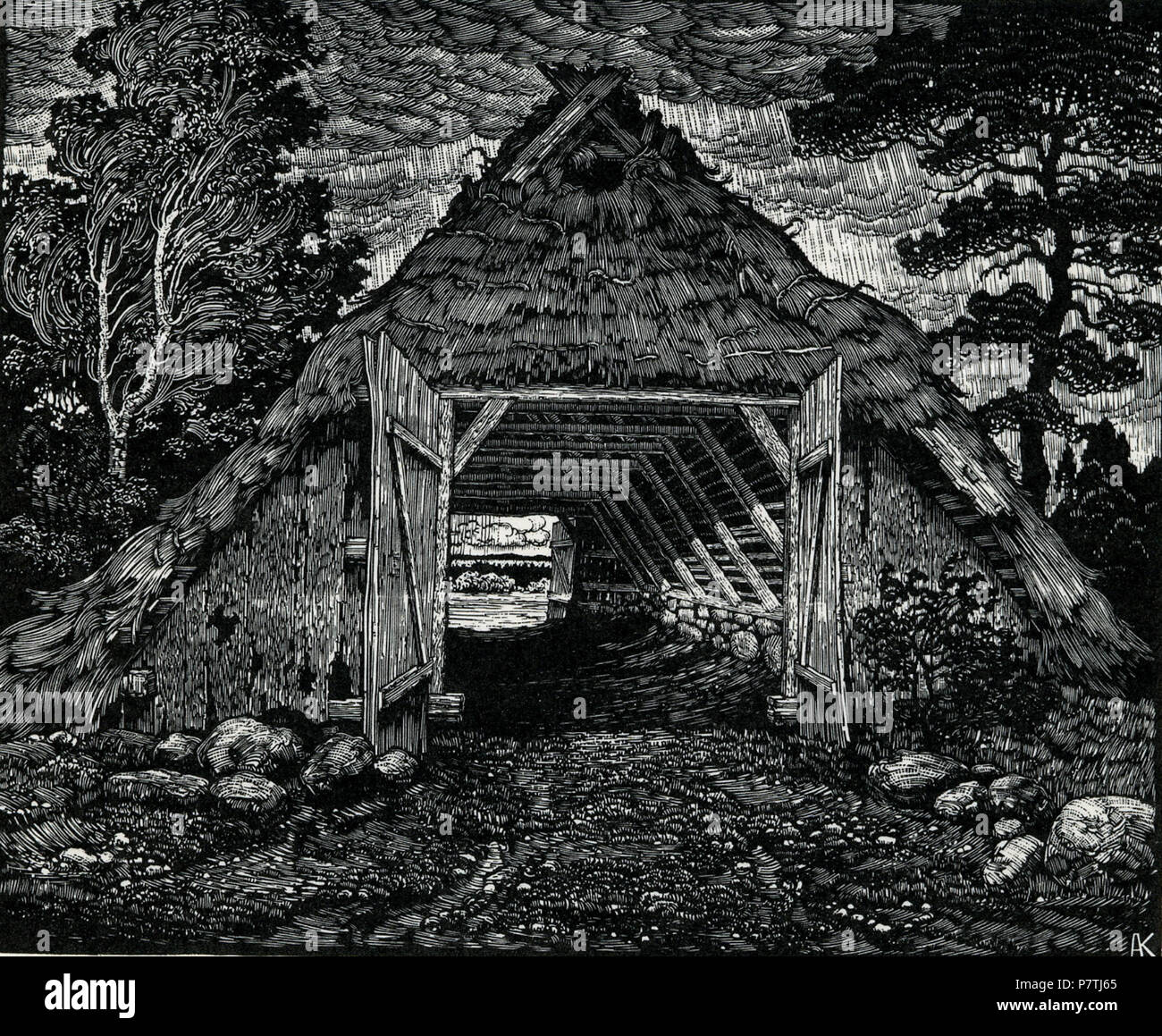 15 Offener Schafkoven König Albert Banque D'Images