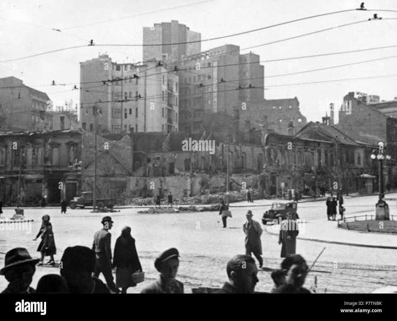 / Srpski : 06. 04. 1941. 1941. 53 avril 1941 Bombardovanje Beograda 88 Banque D'Images