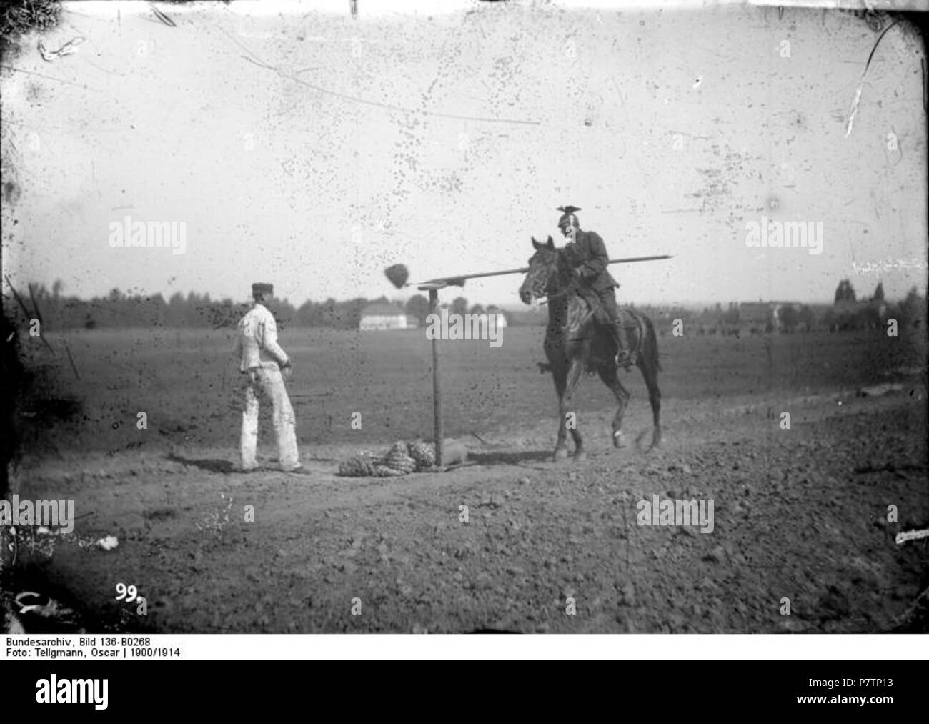 . Oulan auf dem Exerzierplatz 190056 Bundesarchiv Bild 136-B0268, Ulan auf dem Exerzierplatz Banque D'Images