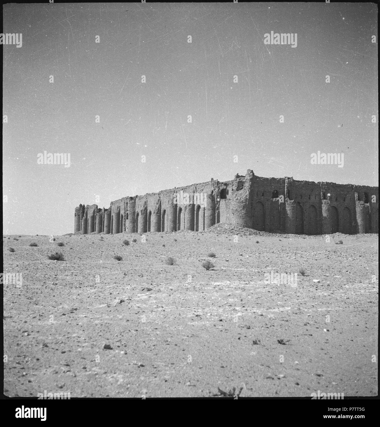 L'Irak, Ukhaidar : Festung ; Festung. à partir de 1933 jusqu'à 1934 73 CH-NB - l'Irak, Ukhaidar- Festung - Annemarie Schwarzenbach - SLA-Schwarzenbach-A-5-03-215 Banque D'Images