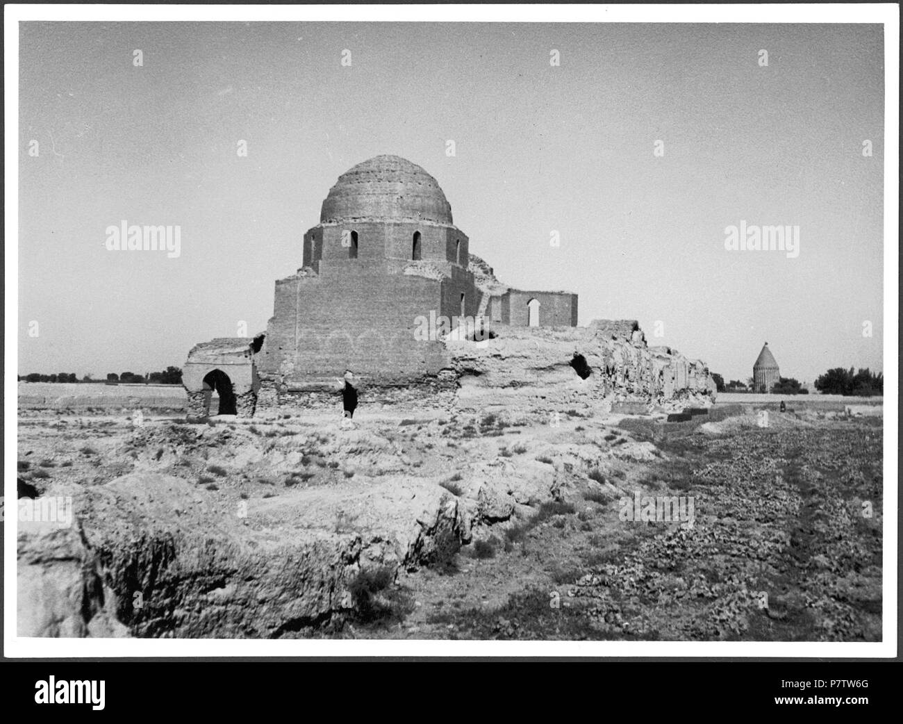 Persien, Veramin : Ruinen ; Moschee von Veramin. à partir de 1933 jusqu'à 1934 78 CH-NB - Persien, Veramin- Ruinen - Annemarie Schwarzenbach - SLA-Schwarzenbach-A-5-04-061 Banque D'Images