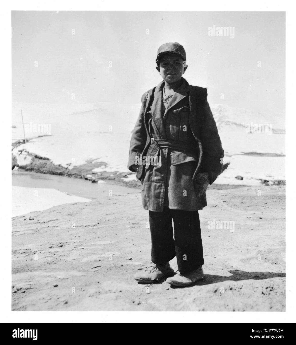 78 CH-NB - Persien- Porträt Knabe - Annemarie Schwarzenbach - SLA-Schwarzenbach-A-5-06-060 Banque D'Images