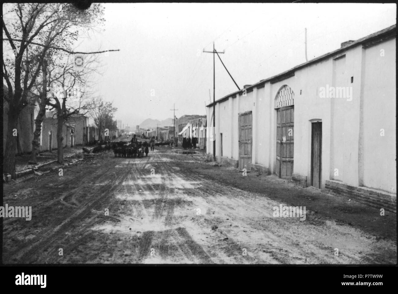 Persien : Siedlung ; Strasse in einer Siedlung. à partir de 1933 jusqu'à 1934 78 CH-NB - Persien- Siedlung - Annemarie Schwarzenbach - SLA-Schwarzenbach-A-5-04-198 Banque D'Images